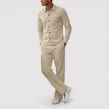 Knut™ | Hemd-Hosen-Set mit Rippenstruktur