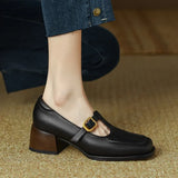 Alma – T-Steg-Schuhe im Vintage-Stil