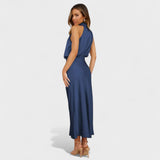 Alba - Elegance Satin Dress