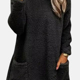 Mittellanger Pullover