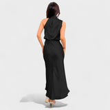 Alba - Elegance Satin Dress