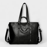 María - Amplio bolso de cuero