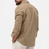 Camisa com Bolsos Cargo e Conforto Térmico