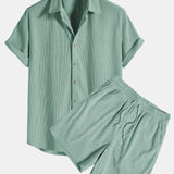 Conjunto de Camisa de Terciopelo Corduroy