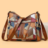 Solera - Bolsa de Mano con Diseño Mosaico