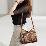 Solera - Bolso de Mano con Diseño Mosaico