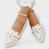 Zapatos planos para mujer con diseño de lazo