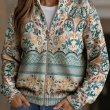 Olivia - Vintage Floral Botanischer Randdruck