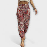 Scarlett - Pantalones con Diseño Étnico