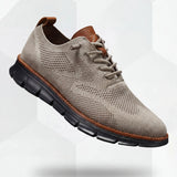 Hieronymus™ | Sportlicher Sneaker in Khaki und Schwarz