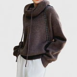 Jeanne | Bequemer Strick-Hoodie