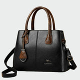 Elegante bolsa de cuero