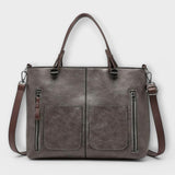 María - Elegante Bolsa de Cuero