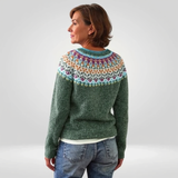 Klassischer Pullover aus isländischer Wolle