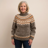 Pulli in klassischem isländischem Stil