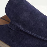 Albrecht™ | Offener Sommer-Mule Marineblau
