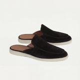 Bastian™ | Offener Sommer-Mule Schwarz