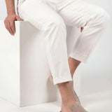 Beige Wildleder Yacht Mule