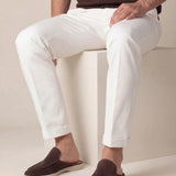 Braune Wildleder Yacht Mule