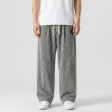 Niels™ | Weite Hose mit Rippenstruktur