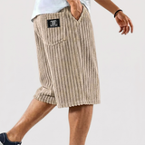 Ignaz™ | Comfortable Ribbed Shorts with Convenient Side Pockets