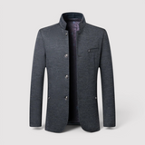 Bruno™ | Blazer mit Stehkragen und klaren Linien