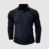 Pirmin™ | Langarm-Poloshirt mit klassischem Kragen