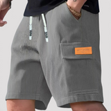 Carlo™ | Ribbed Texture Lightweight Shorts