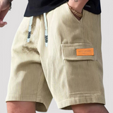 Carlo™ | Ribbed Texture Lightweight Shorts