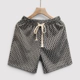 Falk™ | Textured Shorts with a Touch of Elegance