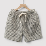 Falk™ | Textured Shorts with a Touch of Elegance