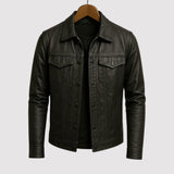 Lennart™ | Jacke mit Kragen und Knopfleiste