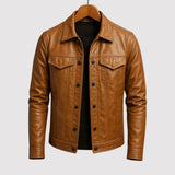 Lennart™ | Jacke mit Kragen und Knopfleiste