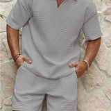Nico™ | Leichtes Sommer-Set Polo & Shorts