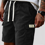 Leo™ | Drawstring Ribbed Shorts