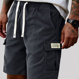 Leo™ | Drawstring Ribbed Shorts