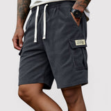 Leo™ | Drawstring Ribbed Shorts