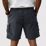 Leo™ | Drawstring Ribbed Shorts