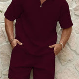 Nico™ | Leichtes Sommer-Set Polo & Shorts