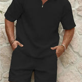 Nico™ | Leichtes Sommer-Set Polo & Shorts