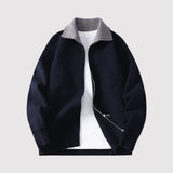 Elias™ | Wärmende Strickjacke mit Reißverschluss