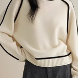 Klassischer Strickpullover