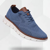 Florian™ | Leichter Sneaker in Blau und Weiß