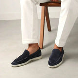 Waldemar™ | Klassischer Loafer Marineblau
