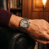Linus™ | Eckiger Sport-Chronograph mit Datum