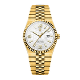 Oskar™ | Stilvolle Quarzuhr mit Jubilee-Armband