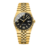 Oskar™ | Stilvolle Quarzuhr mit Jubilee-Armband