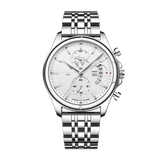 Benedikt™ | Ultraflacher Chronograph mit Saphirglas