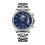 Benedikt™ | Ultraflacher Chronograph mit Saphirglas