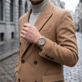 Benedikt™ | Ultraflacher Chronograph mit Saphirglas
